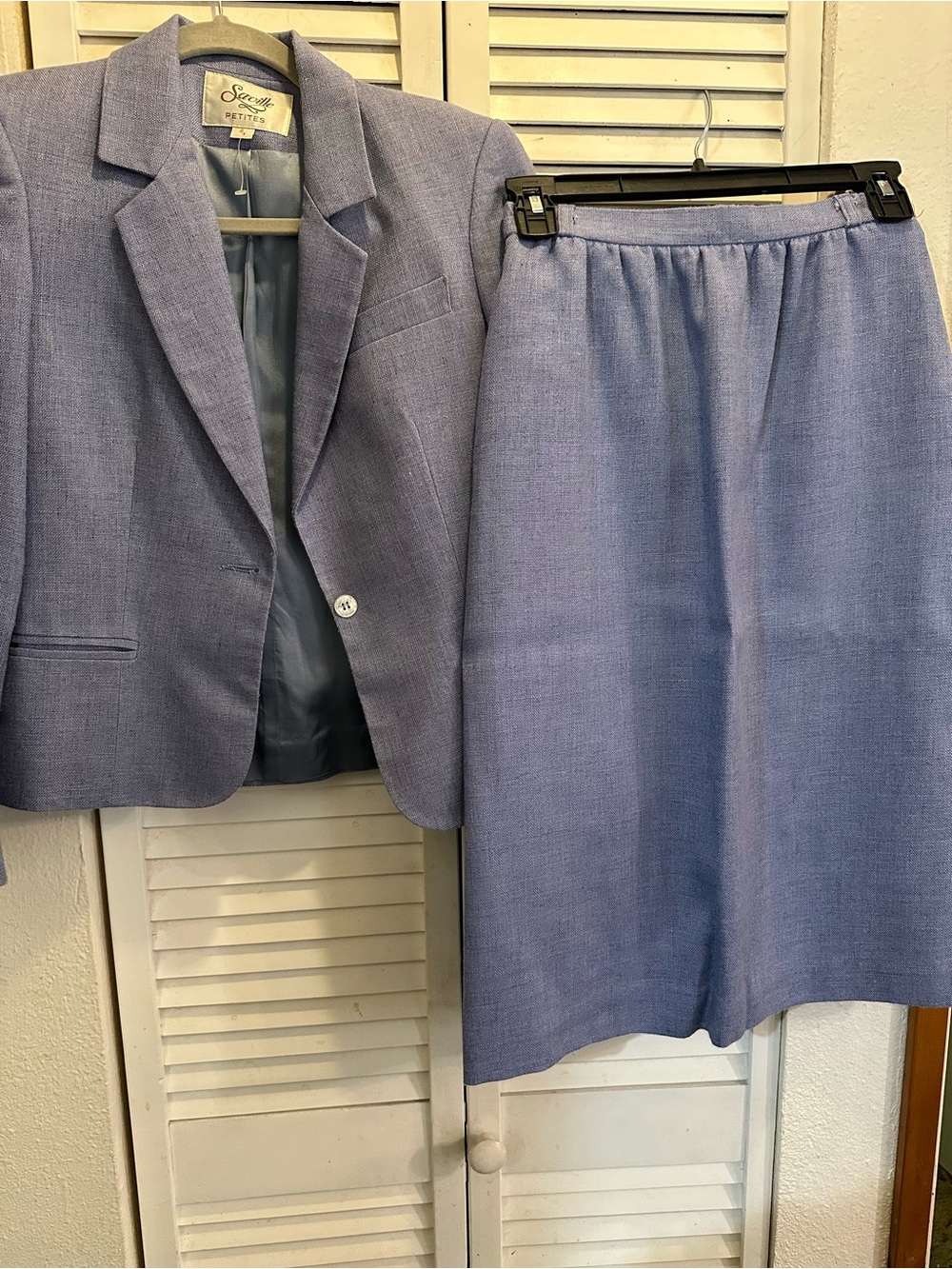 Saville Petites Lavender Blazer Suit